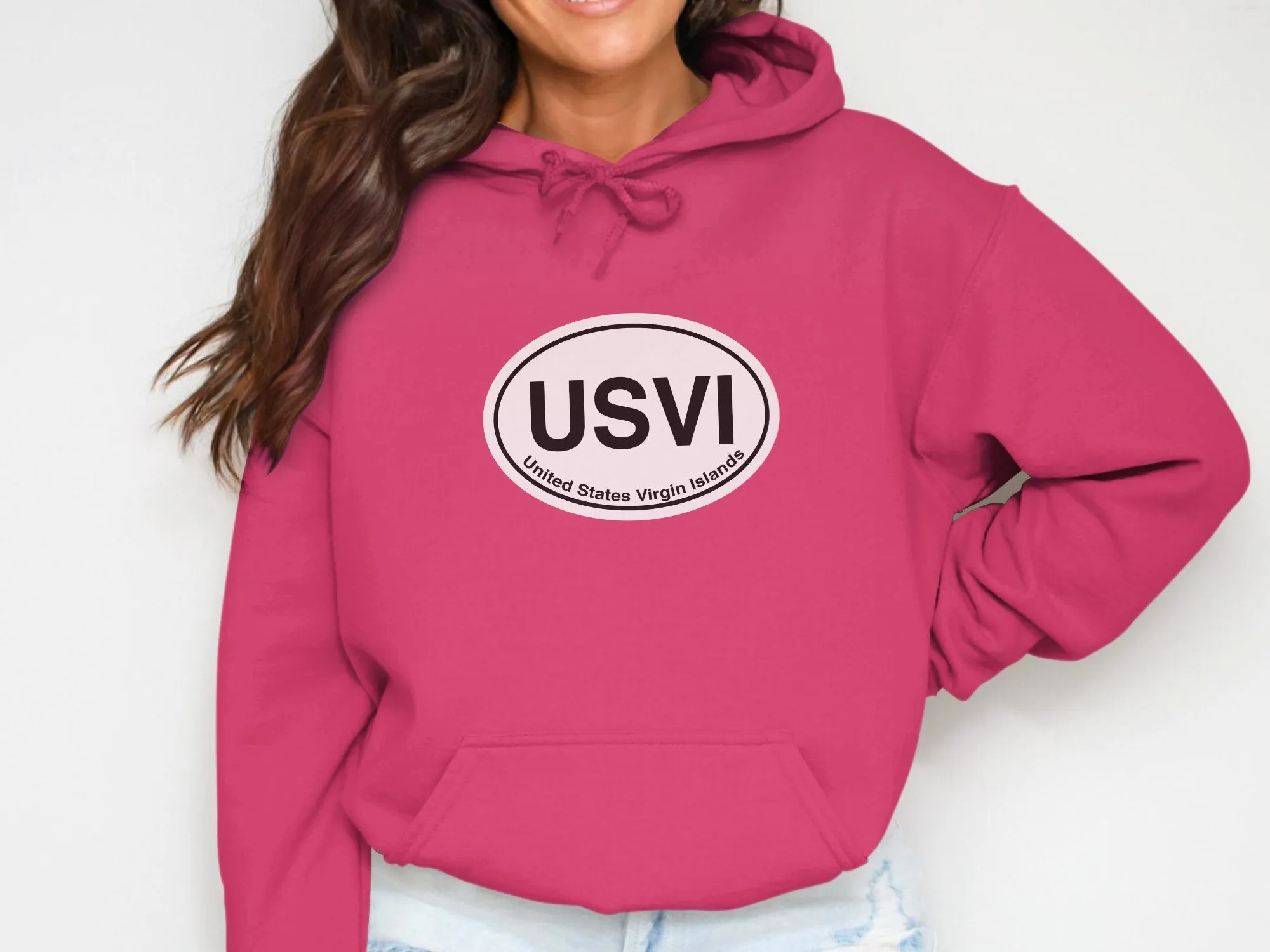 USVI Vacation Hoodie for Nature and Adventure Lovers