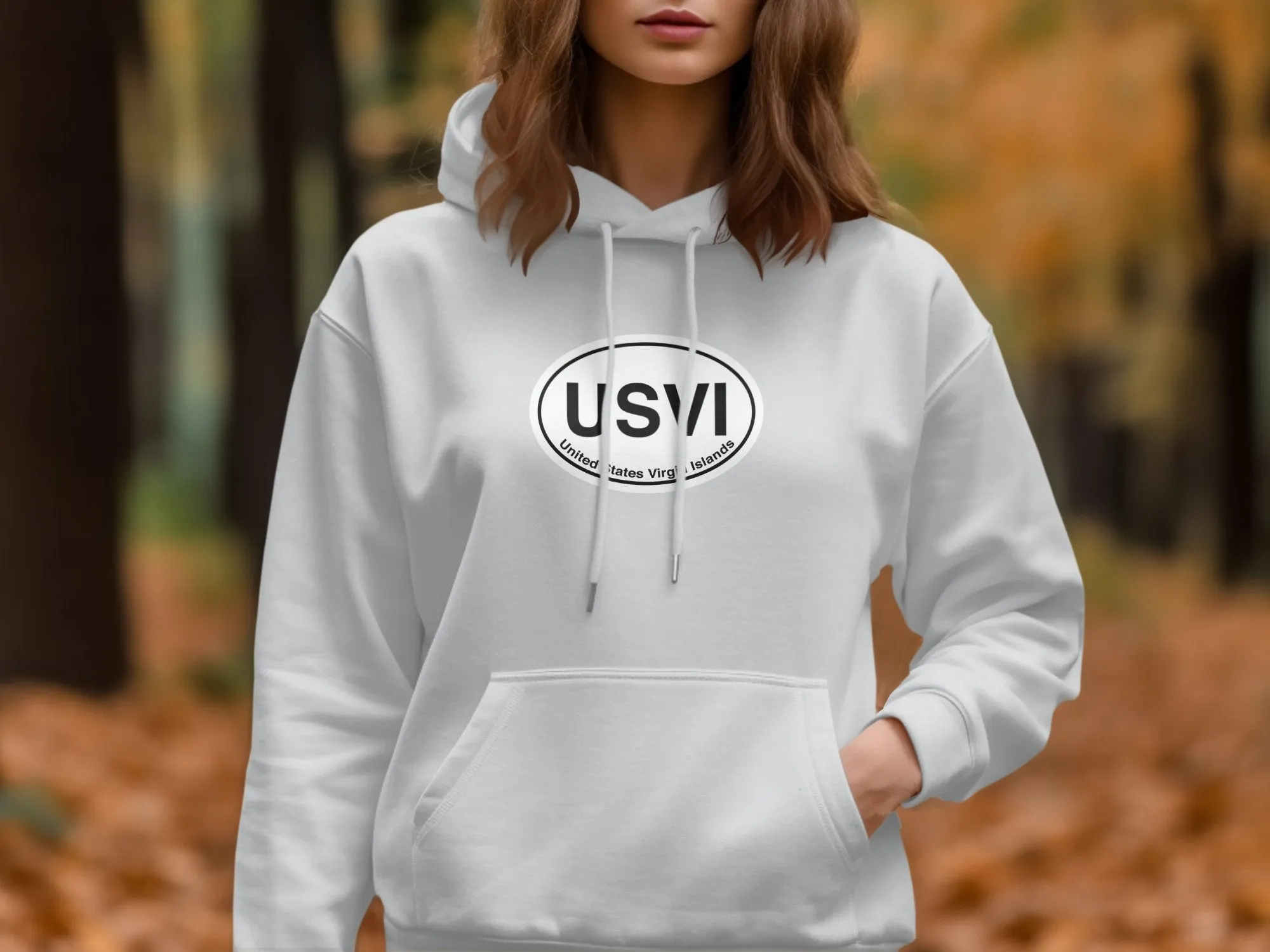 USVI Vacation Hoodie for Nature and Adventure Lovers