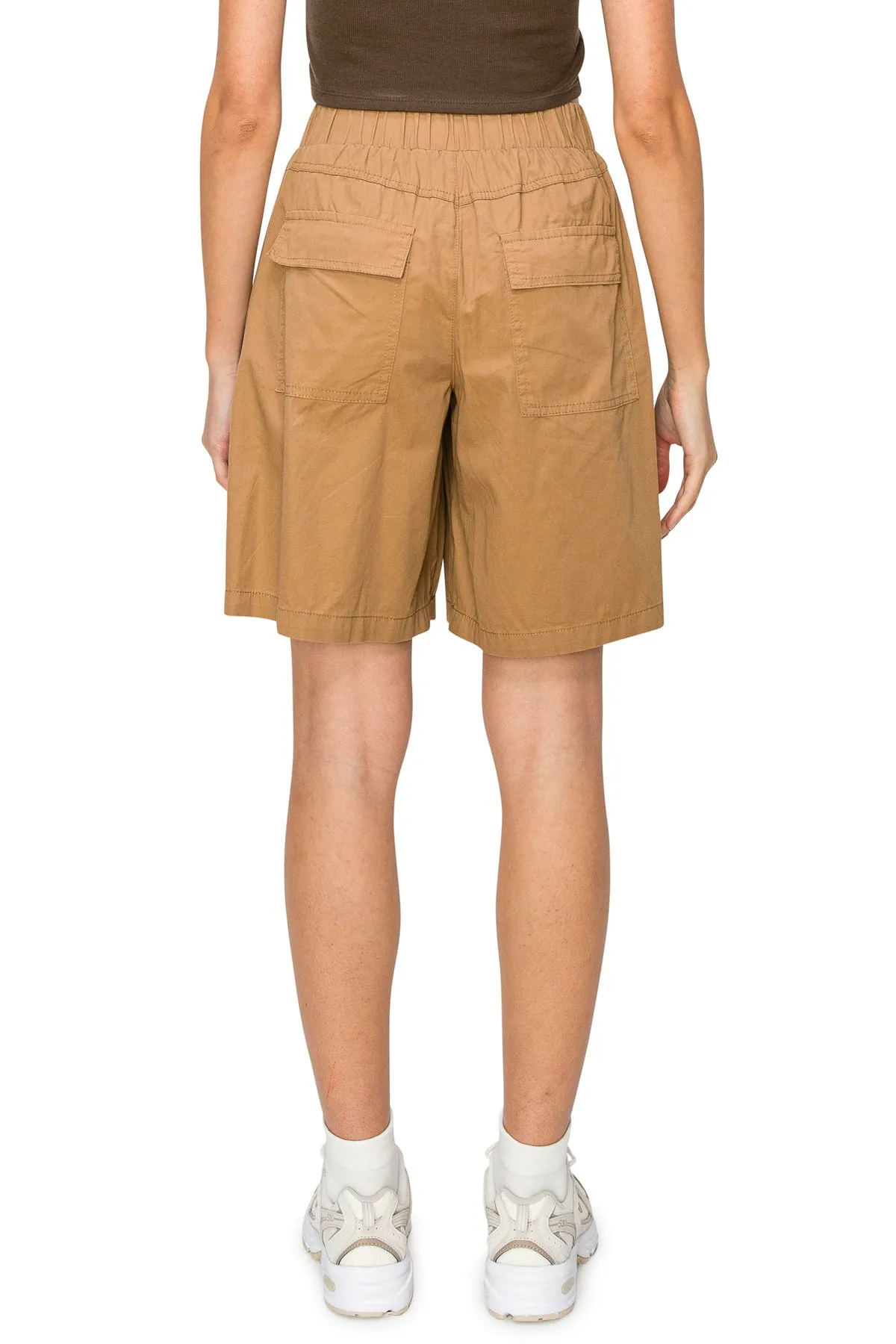 Utility Cargo Long Shorts - Safari