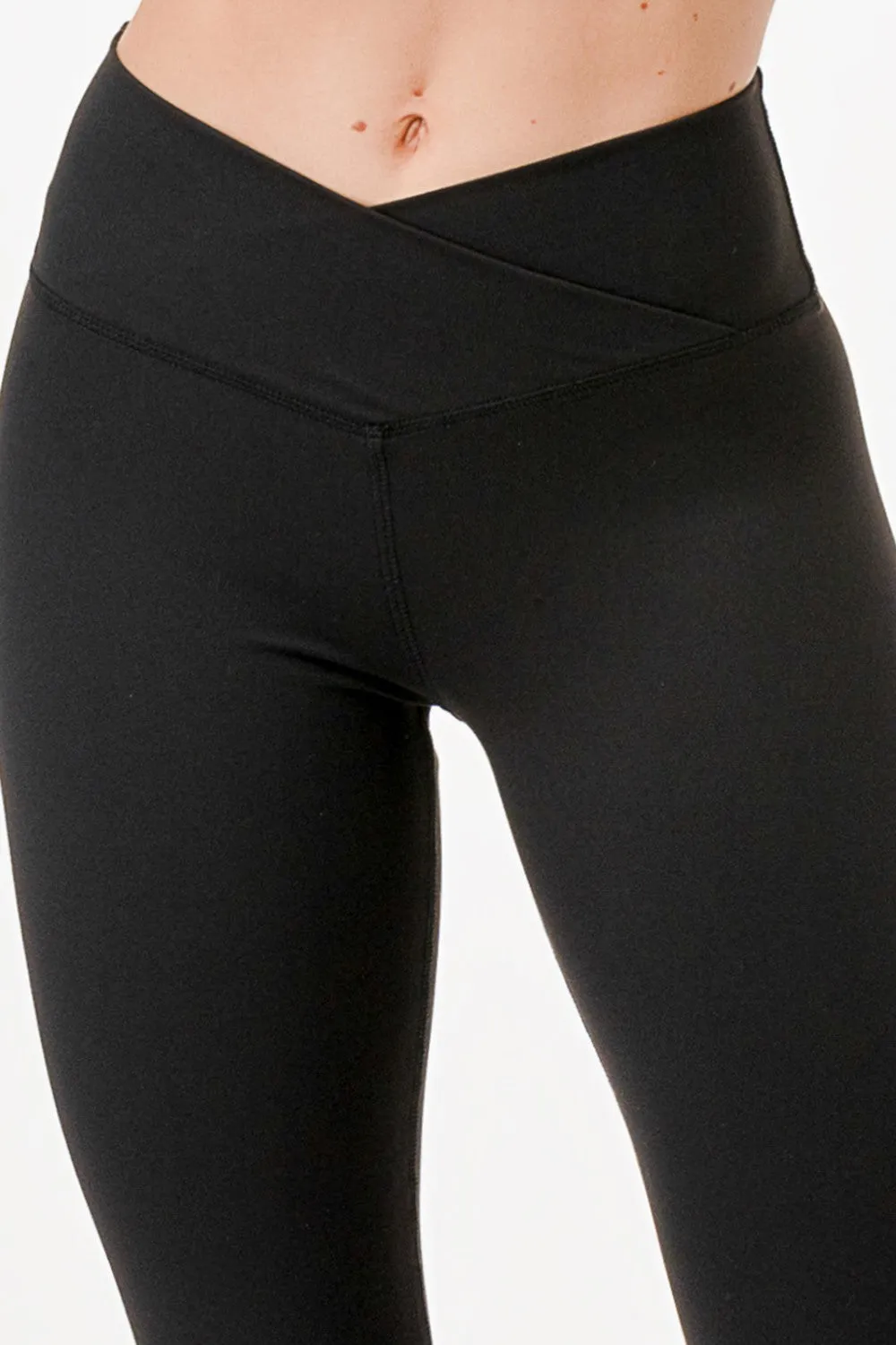 V-WAIST FLARE LEGGINGS