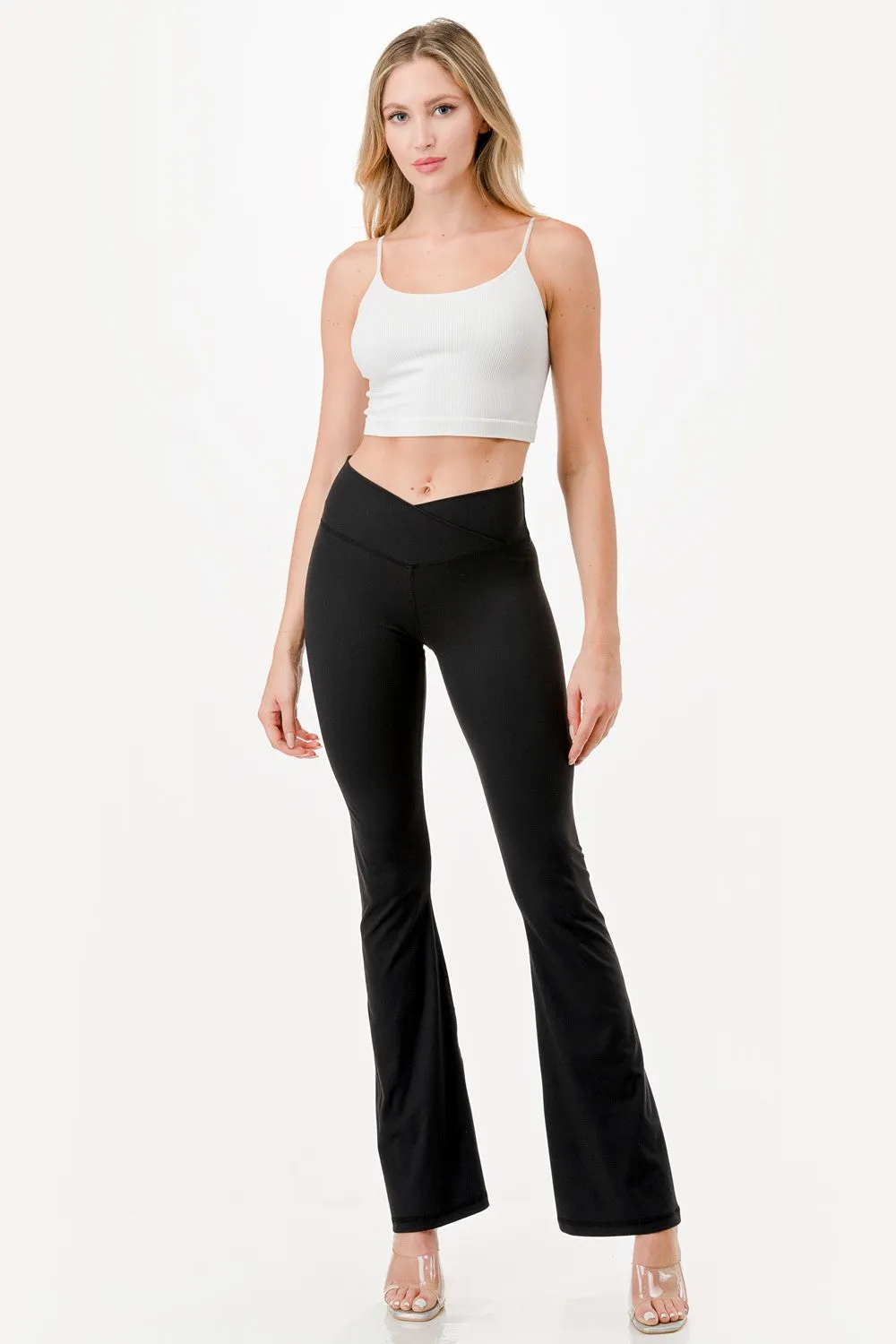V-WAIST FLARE LEGGINGS