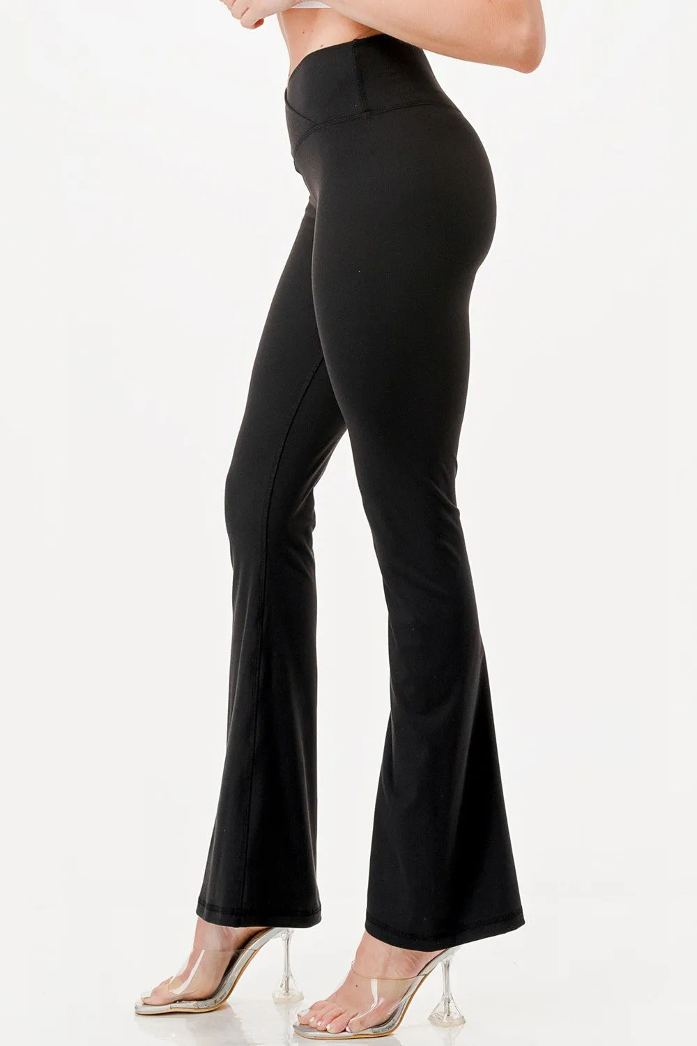 V-WAIST FLARE LEGGINGS