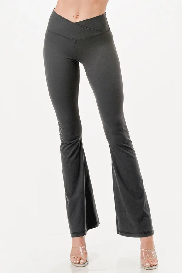 V-WAIST FLARE LEGGINGS