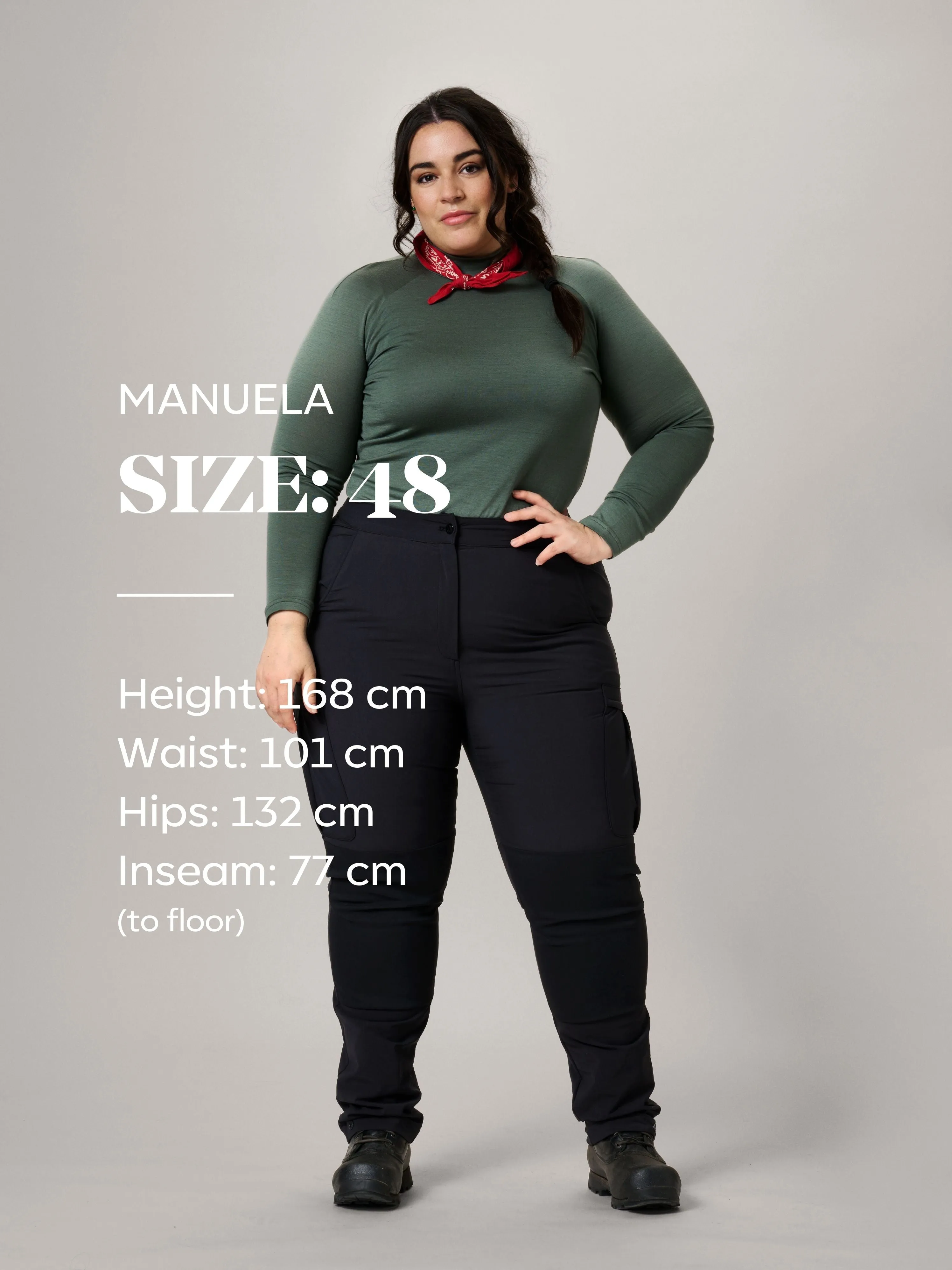 Vera Hiking Pants Black