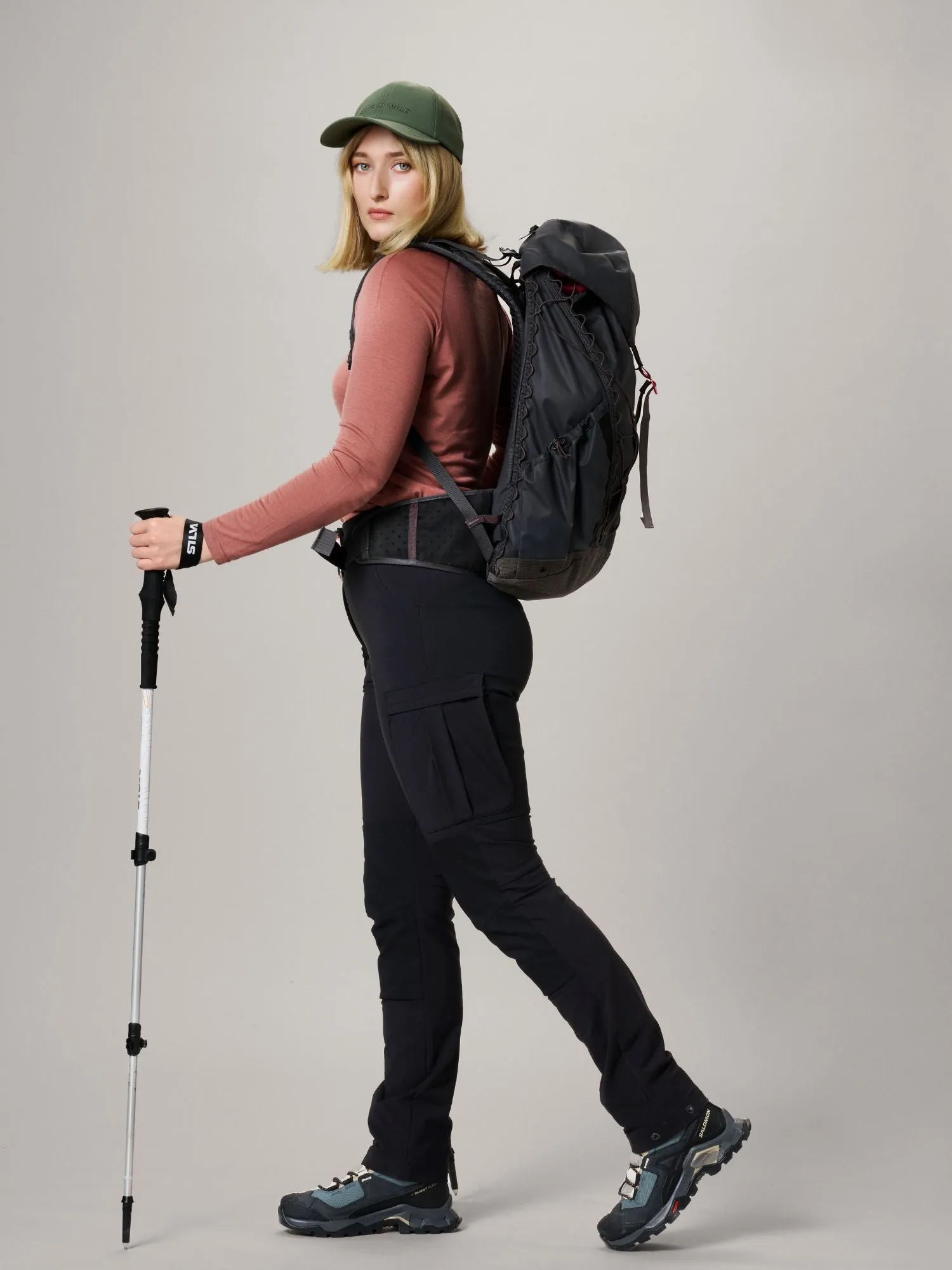 Vera Hiking Pants Black