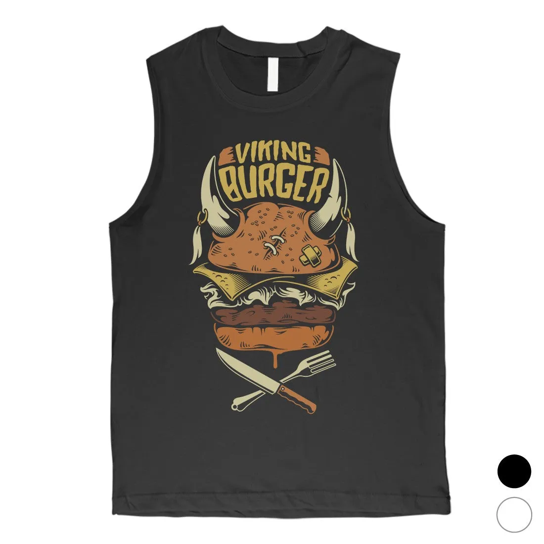 Viking Burger Mens Muscle Shirt