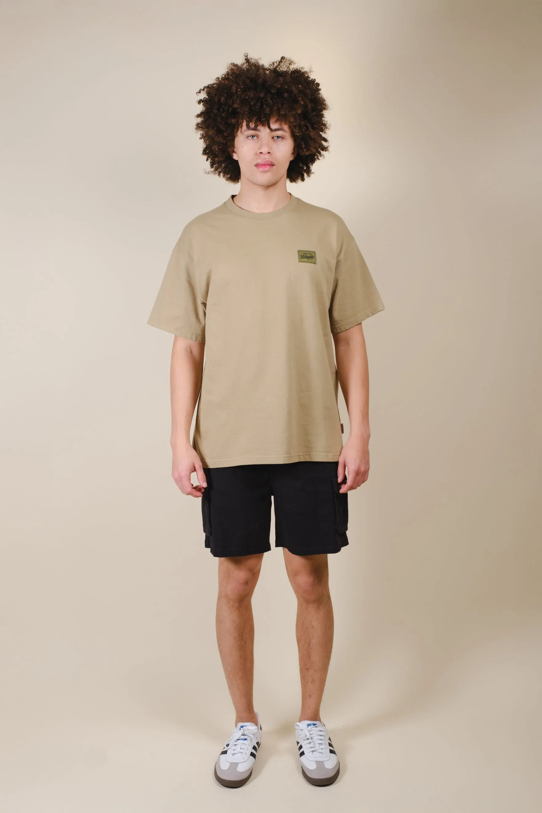 Washed Twill Cargo Short