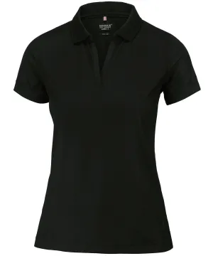 Womens Clearwater  quick-dry performance polo | Black