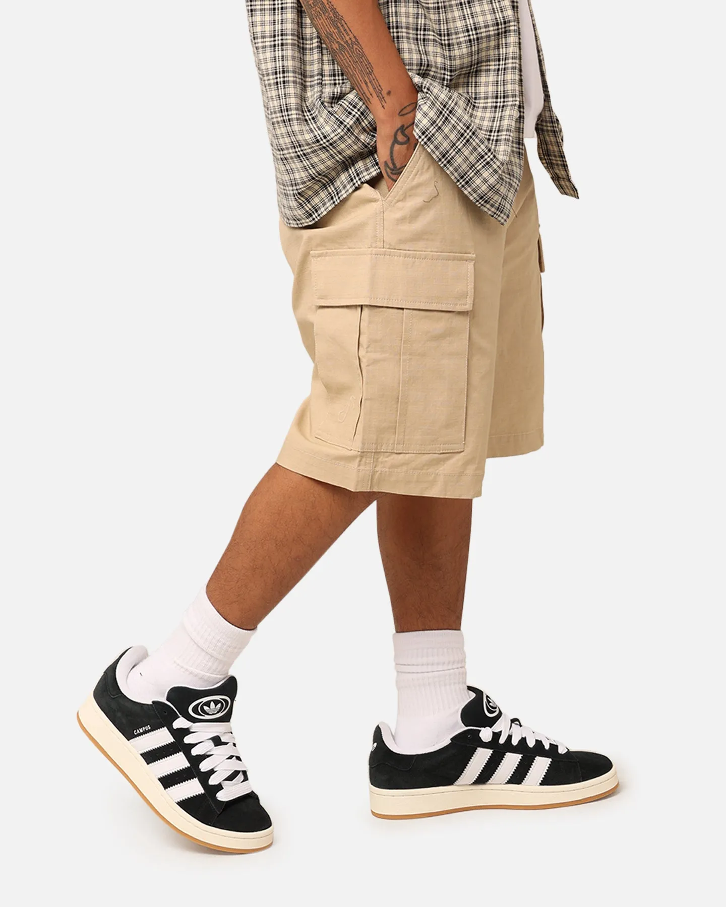 X-Large Cargo 91 Shorts Khaki Ripstop