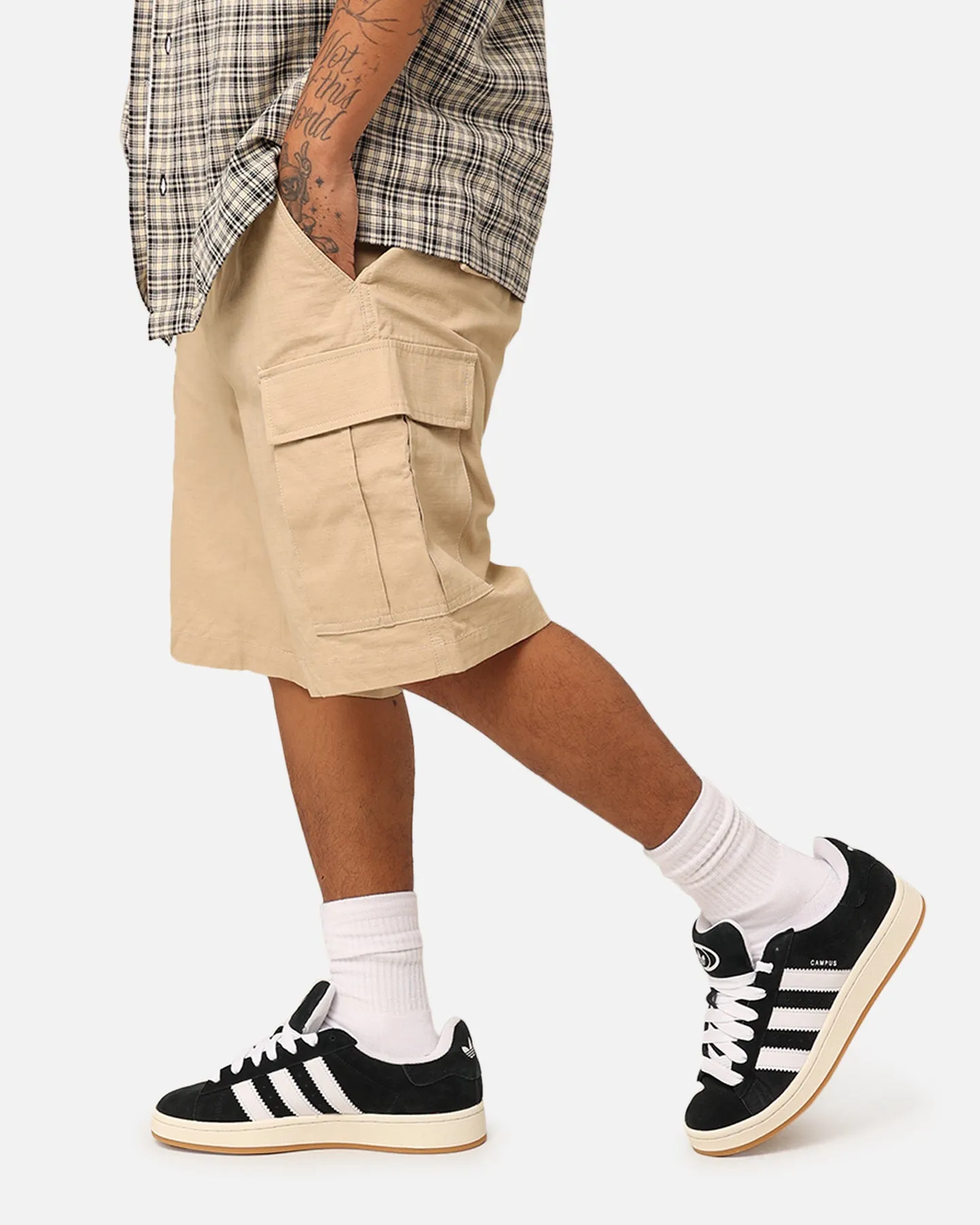X-Large Cargo 91 Shorts Khaki Ripstop