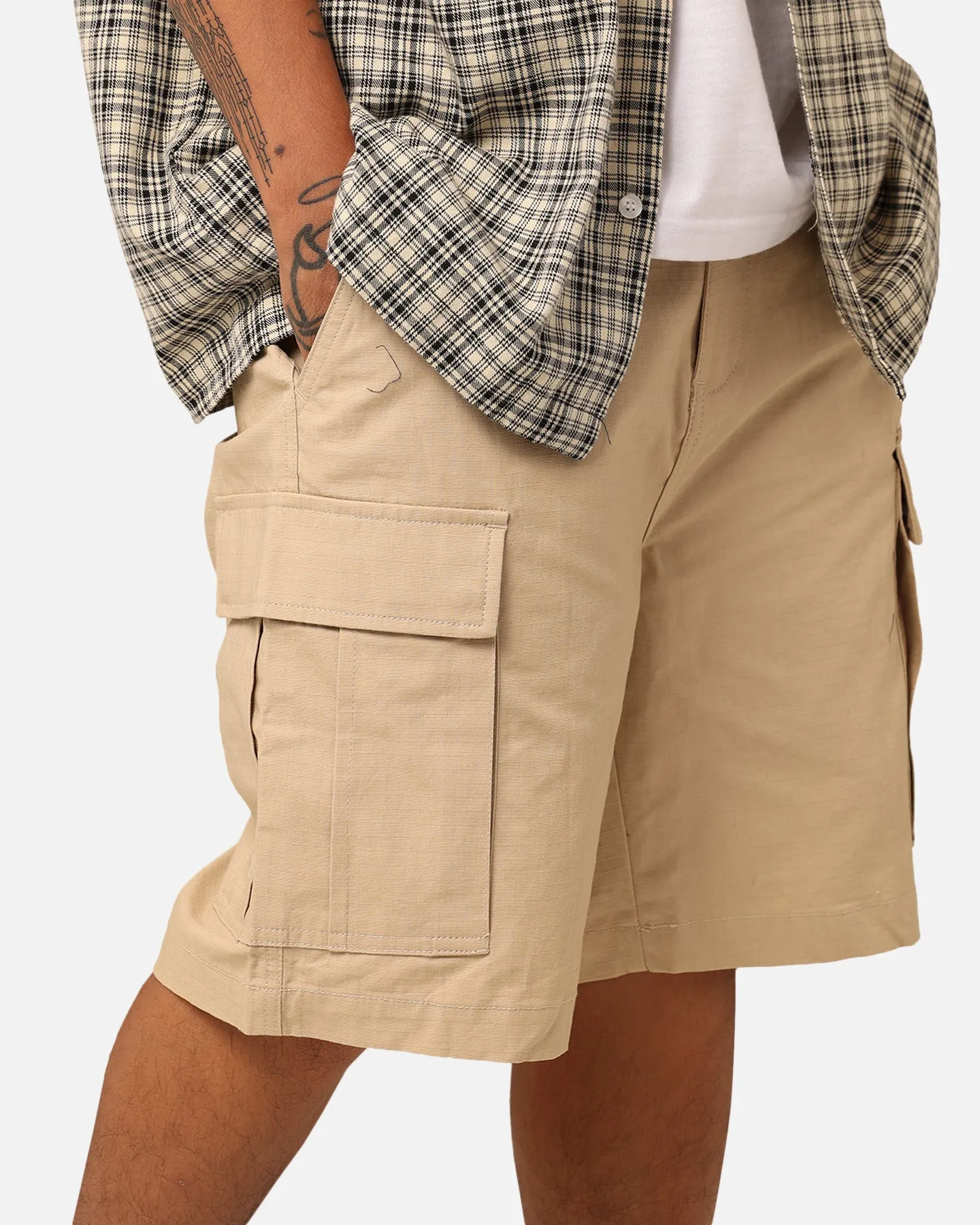 X-Large Cargo 91 Shorts Khaki Ripstop